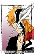 Ichigo on the cover of Chapter 352.