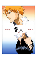 Ichigo and Uryū on the cover of Chapter 189.