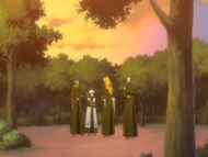 The Strike Force discusses the encounter with the Arrancar clone.