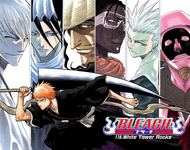 Ichigo and the enemy captains of the Gotei 13 on the cover of Chapter 116.