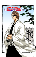 Aizen on the cover of Chapter 100.