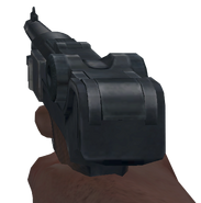 The Luger in first person