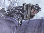 MacTavish rescuing Roach in "Cliffhanger".