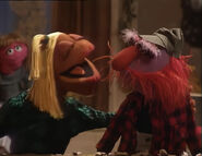 Floyd and Janice sing the song in A Muppet Family Christmas.