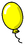 Yellow Balloon Pin