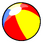 Beach Ball Pin