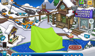 A sneak peek of the Ski Village in episode 4 of Island Insider