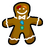 Gingerbread Man Pin