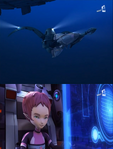 Aelita pilots the Skid in Evolution.