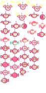 Pink Candy's sprite sheet.