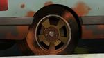 Rusted tires