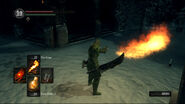 Dark Souls' flamethrower