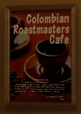 Colombian Roastmasters Poster.