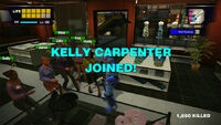 Kelly joins your party!