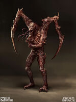 Concept art of the Hunter in Dead Space (2023).