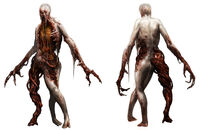 Concept art of the Puker in Dead Space 2.