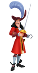 Captain Hook on Kingdom Hearts: Birth by Sleep