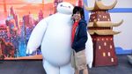 Hiro and Baymax at a special event