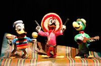 Donald Duck, Jose and Panchito