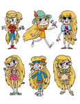 Star Butterfly Poses