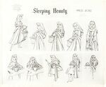 Model sheet by Marc Davis from July 23, 1955 (2).