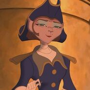 Captain Amelia in Treasure Planet