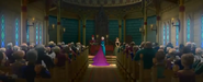 Another scene of the chapel after Elsa crowned as Queen of Arendelle