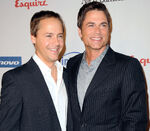 Rob Lowe with his younger brother, Chad attending the 6th annual Hollywood Legacy Awards in November 2008.