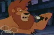 The Nemean Lion in the animated series