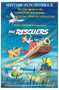 The Rescuers poster