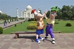 Phineas and Ferb at the Taj Mahal