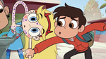 Marco drags Star away