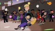 Jake almost kisses Rose at the dance