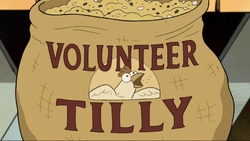 Volunteer Tilly titlecard