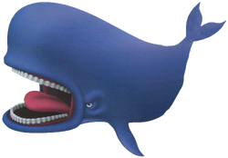 Monstro as he appears in the Kingdom Hearts series.