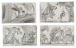 Br'er Rabbit in a storyboard for Splash Mountain Boys