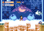 Mickey and Donald vs. Pete in World of Illusion Starring Mickey Mouse and Donald Duck