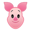 Piglet's Emoji in Disney Emoji Blitz.