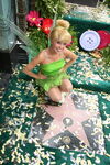 Tinker Bell's star on the Hollywood Walk of Fame