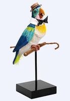 Replica of a parrot known as Juan the Barker Bird from the Enchanted Tiki Room