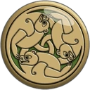 As the "Emblem of Bravery" badges in Disney Heroes: Battle Mode