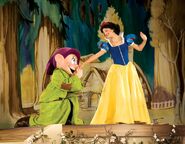 Snow White and Dopey.