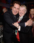 Russi Taylor with Tony Anselmo at an event.