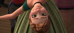 Anna upside down