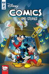 The Lonesome Ghosts on the "A" cover of Disney Comics and Stories #2.