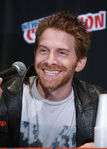 Seth Green speaks at the 2014 San Diego Comic Con.