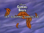 Alternate font title card