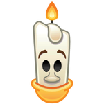 Lumiere emoji for Disney Emoji Blitz