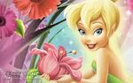 Tinker Bell and flower