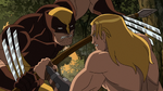 Ka-Zar vs Wolverine